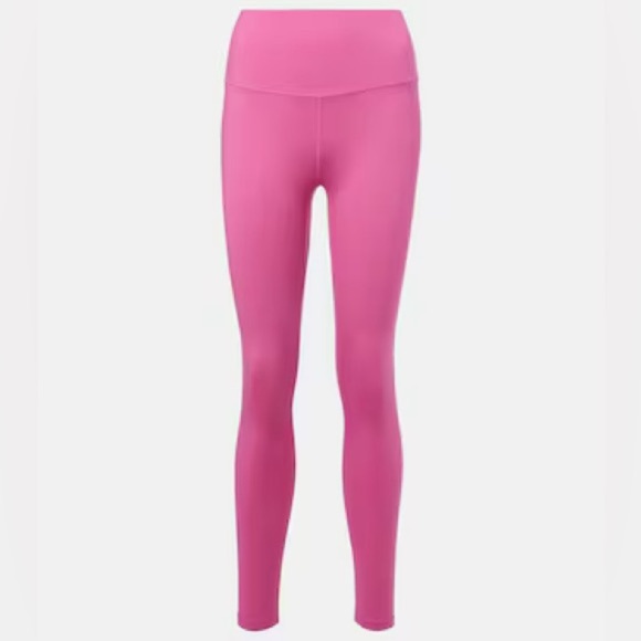 ALO Blissful 7/8 Ribbed Leggings High-Waist Pink Small EUC - Picture 3 of 8